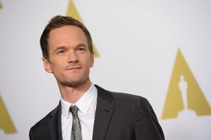 Neil Patrick Harris en un acto de la Academia de Cine de Hollywood.