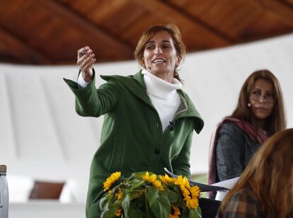 Acto de Más Madrid con Mónica García.