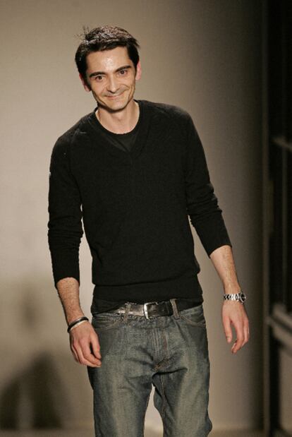Decarnin, en un desfile de 2006.