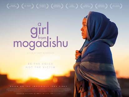 Portada de la película Una chica de Mogadiscio.