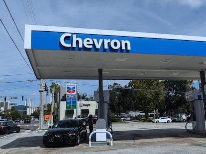 Una gasolinera de la petrolera Chevron en Florida