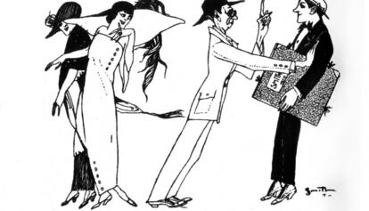 Un dels dibuixos d’Ismael Smith.