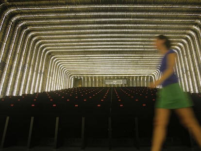 La sala de Cineteca de Matadero Madrid, el pasado enero.