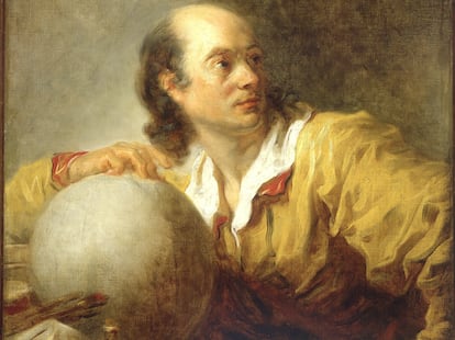 Retrato del astrónomo Jérôme Lalande (1732-1807).