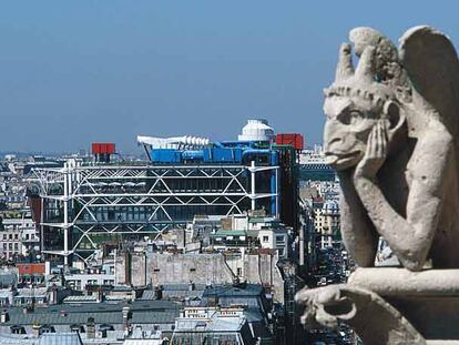 El Centro Pompidou de París.