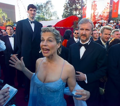 Linda Hamilton James Cameron