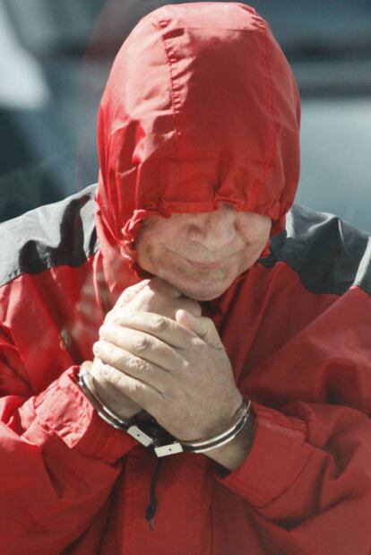 Armando Lorenzo, policía judicial, en el juzgado, el pasado mayo.