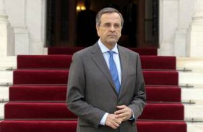 El primer ministro heleno, Antonis Samars