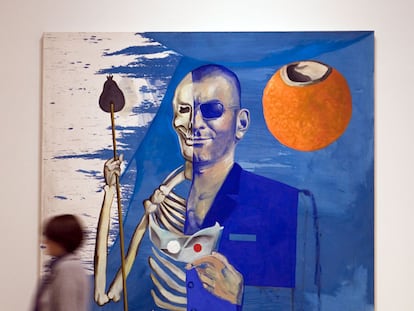 <i>Sin título</i> (1988), de Martin Kippenberger, en exposición en el Museo Picasso de Málaga.