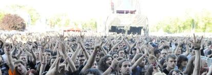 Público del Azkena Rock Festival en su edición de 2012.