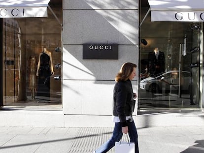 Imagen de archivo de una tienda de Gucci en Madrid.