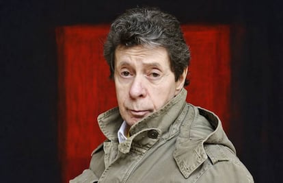 El escritor Richard Price, en Lyon en abril de 2016.