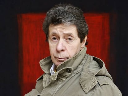 El escritor Richard Price, en Lyon en abril de 2016.