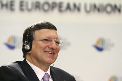 El presidente de la Comisi&oacute;n Europea, Jose Manuel Barroso.