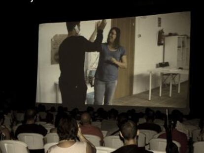 Los vecinos de la Cañada Real han disfrutado de la proyección de 40 películas en un festival que ha durado una semana