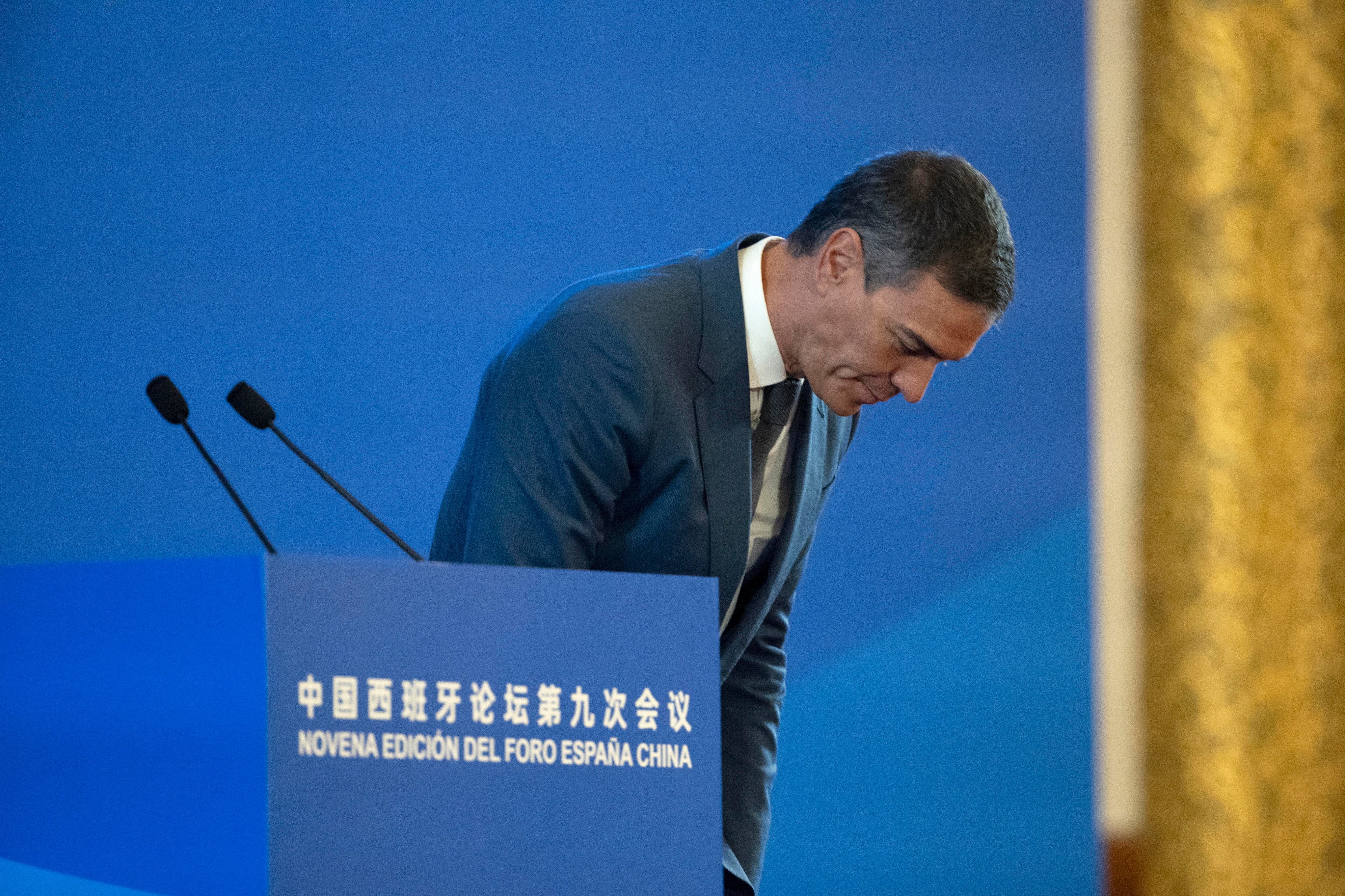 Sánchez en China: “Una guerra comercial no beneficiaría a nadie” 