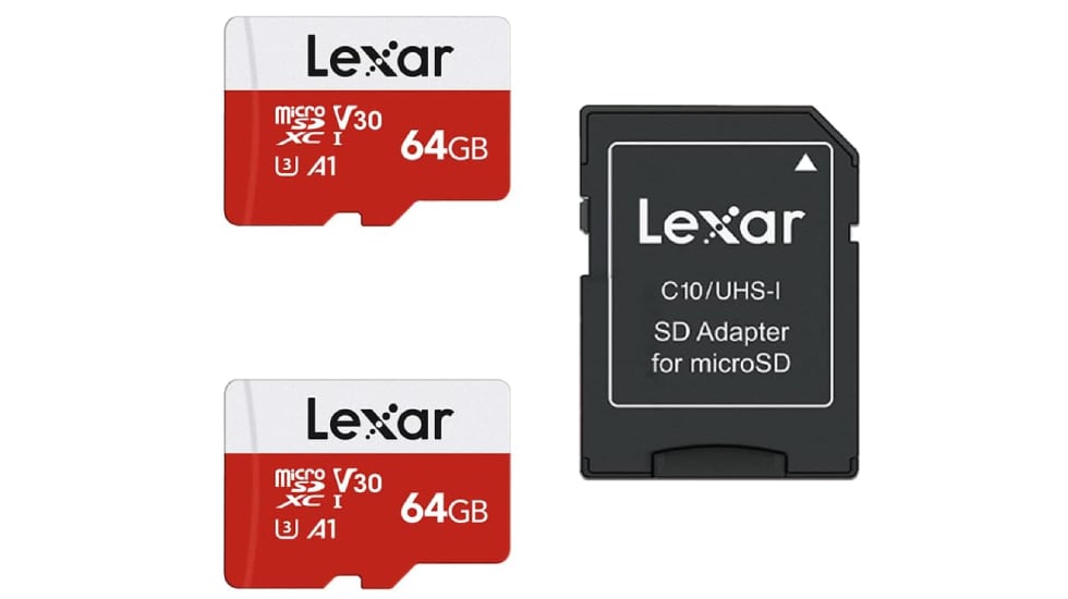 Ofertas semana Black Friday 2024: set de tarjetas microSD Lexar.