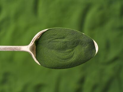 Chlorella or spirulin powder offers important health benefits.