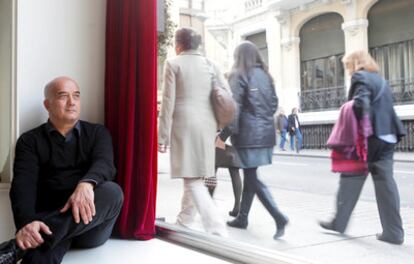 El escritor francés durante una visita a Madrid