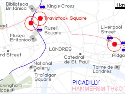 Atentado en el centro de Londres