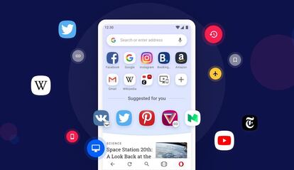 Apps compatibles con Opera para Android