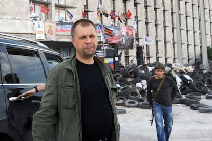 O russo Alexander Borodai, primeiro-ministro de Donetsk.