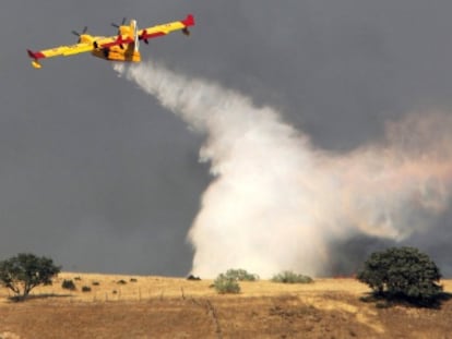 Incendio en el monte de Tres Cantos © Gorka Lejarcegi