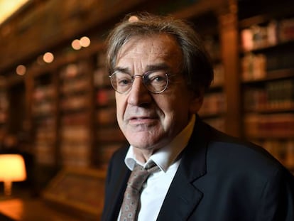 Alain Finkielkraut, en diciembre de 2016. 