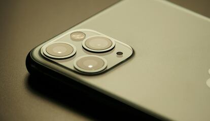 Cámara de un iPhone de Apple