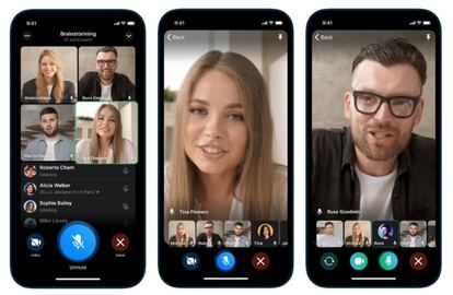 Videollamadas grupales y más con Telegram.