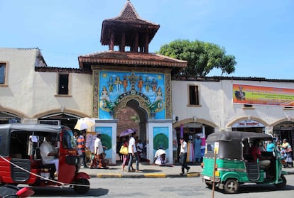 Templo hindú en la ciudad sagrada de Kandy.