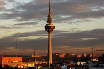 Imagen de Torrespaña, una de las sedes de TVE en Madrid.