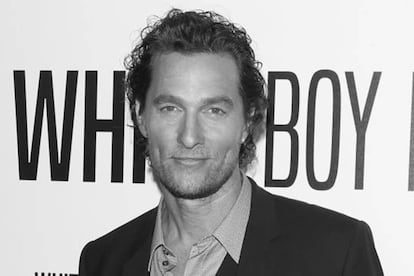 Matthew Mcconaughey se sometió a un implante capilar, según los medios estadounidenses, pero nunca se le vieron las costras. En la imagen, en el CinemaCon 2018, el pasado 23 de abril en Las Vegas (Nevada, EE.UU.)