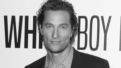 Matthew Mcconaughey se sometió a un implante capilar, según los medios estadounidenses, pero nunca se le vieron las costras. En la imagen, en el CinemaCon 2018, el pasado 23 de abril en Las Vegas (Nevada, EE.UU.)