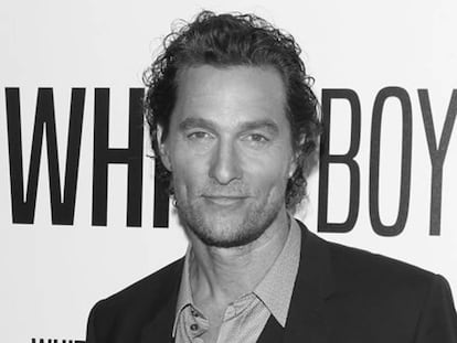 Matthew Mcconaughey se sometió a un implante capilar, según los medios estadounidenses, pero nunca se le vieron las costras. En la imagen, en el CinemaCon 2018, el pasado 23 de abril en Las Vegas (Nevada, EE.UU.)