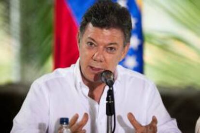 El presidente de Colombia, Juan Manuel Santos. EFE/Archivo