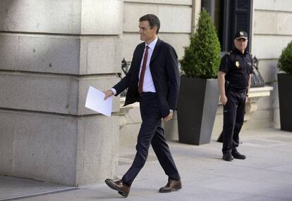 El presidente socialista, Pedro Sánchez.