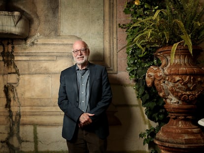 El sociólogo estadounidense Richard Sennett, el 19 de mayo, en un hotel en Madrid.