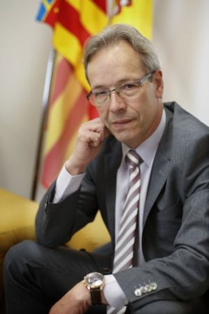 El presidente de la Audiencia de Castellón, José Manuel Marco.