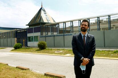 El presidente del Parlament, Roger Torrent, el pasado viernes en Barcelona.