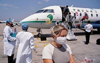 Alerta sanitaria en 2003 por el S&iacute;ndrome Respiratorio Agudo y Grave (SARS).