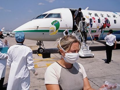 Alerta sanitaria en 2003 por el S&iacute;ndrome Respiratorio Agudo y Grave (SARS).