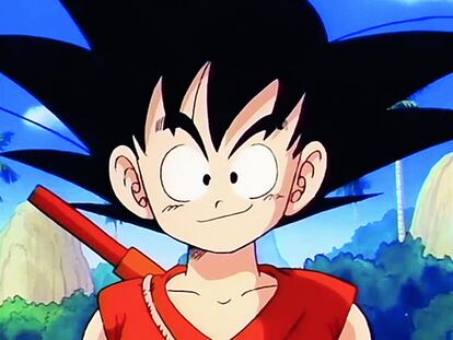 Son Goku, el protagonista de 'Bola de dragón' la serie de animación japonesa de los años ochenta y noventa de Akira Toriyama.