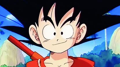 Son Goku, el protagonista de 'Bola de dragón' la serie de animación japonesa de los años ochenta y noventa de Akira Toriyama.