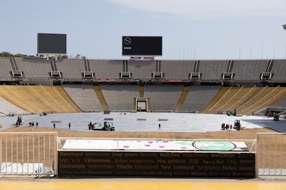 El Estadio Olimpico de Montjuic acogerá el FC Barcelona en la próxima temporada.