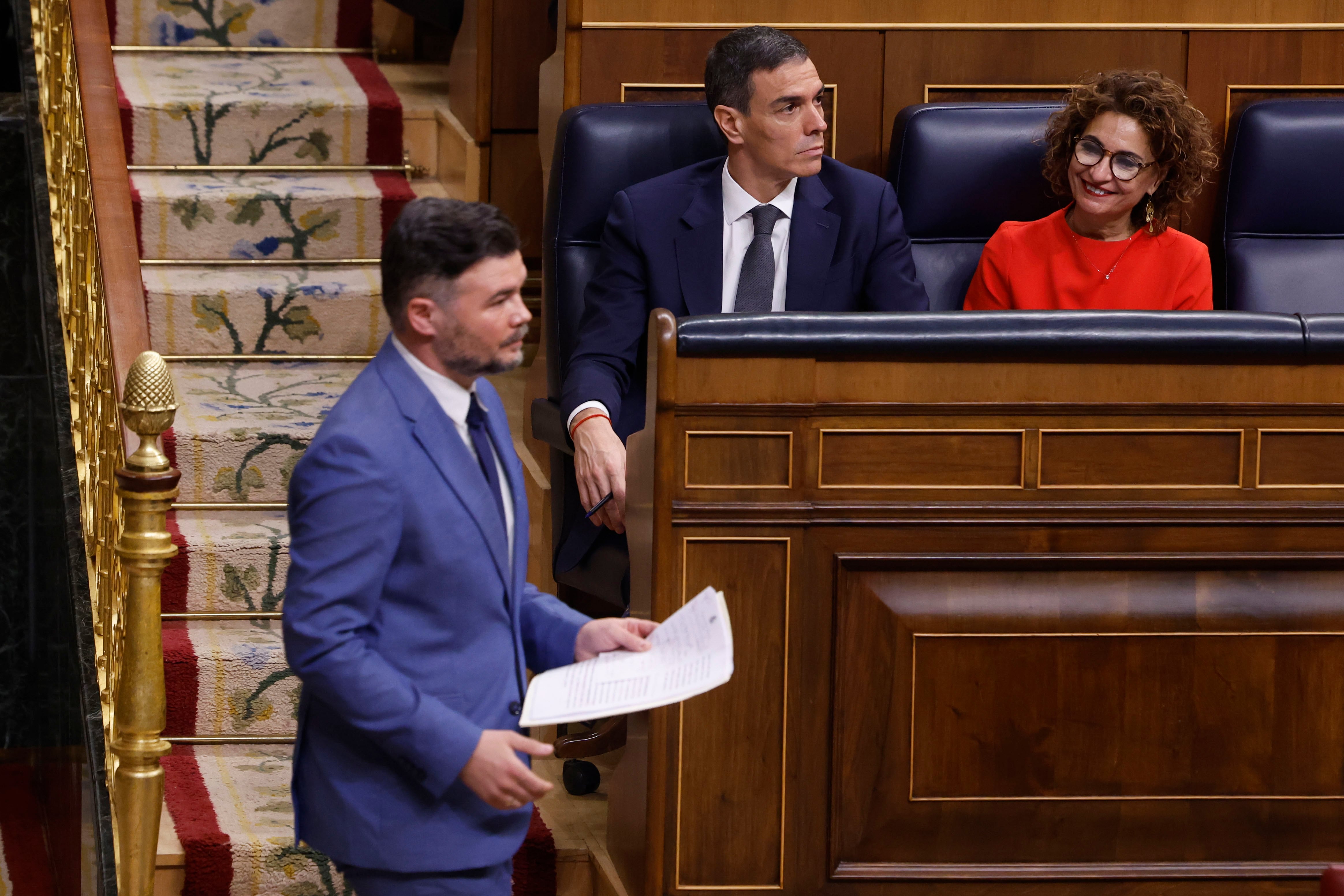 Pedro Sánchez acusa al PP: “No existe en Rodalies ni un tren adquirido por Aznar o Rajoy”