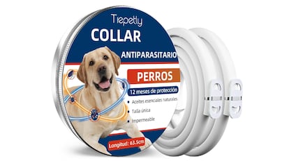 Ahuyents Mosquitoes dai tuoi animali domestici con questa collana antiparassita.