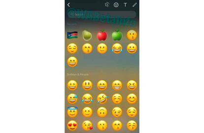 Así es el nuevo gesto de emoji en WhatsApp