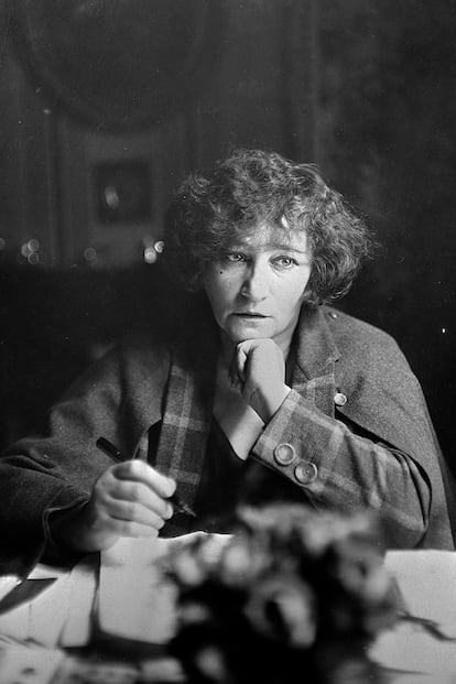 La escritora, fotografiada en 1937.