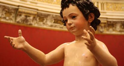 Imagen del Niño Jesús del Sagrario de la catedral de Sevilla.